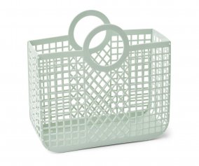 Borsa Spiaggia Bloom Basket Light Peppermint
