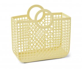 Large Beach Bag Bloom Basket Lemonade