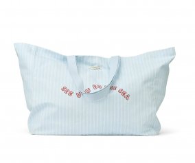 Maxi Totebag See You by The Sea / Stripe Pure Sky Bag