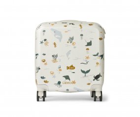 Hollie Hardcase Suitcase Sea Creature/Sandy