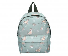 Mochila Infantil The Lion King Simba Simply King Army Personalizable