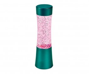 Lmpara Sensorial Purpurina con Luz Verde