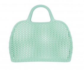 Borsa Plastica Retro Vintage Sea Green