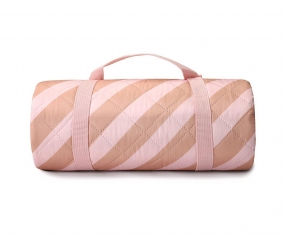 Big Stripes Pink Picnic Blanket