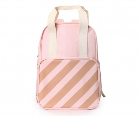 Sac  dos Scout Big Stripes Pink