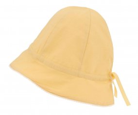 Gorrito Algodn Ajustable Amarillo