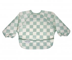 Bavoir  Manches Impermable Checkers Sage