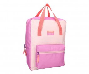 Zaino Scuola Milky Kiss Bright Vibes Fucsia Personalizzabile