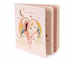 Livre Tactile Touch and Feel Unicorn