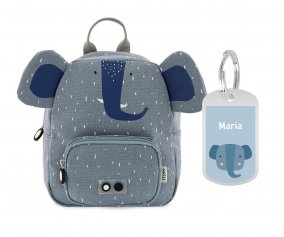 Zaino Trixie SMALL Mr.Elephant+Portachiavi