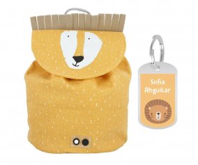 Mini Mochila Mr. Lion con Llavero Personalizado