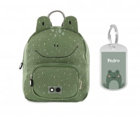 PETIT Sac  Dos Trixie Mr. Frog avec Porte-cls Personnalis