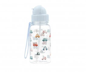 Botella Plstico City Cars Personalizable