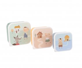 3 Botes  Lunch The Three Little Pigs
