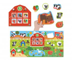 Sound Puzzle Montessori with Animals