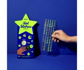 Pegatinas para Uas Glow Good Night