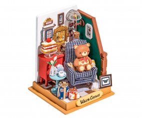 Maqueta en Miniatura Holiday Living Room