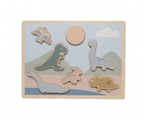 Puzzle Encajable Dinos