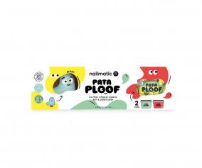 Pataploof Green / Red Bath Dough Set + Bloop