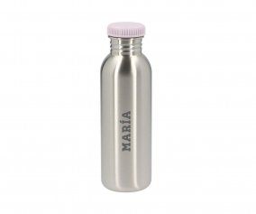 Bottiglia Tutete Acciaio Basic Malva 750ml