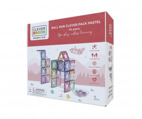 Ball Run Clever Pack Pastel 110 Pieces