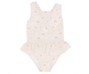 Starlight Crossed One-Piece Costume with Ruffles