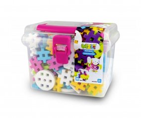 250 Piezas Basic Pastel Constructor Travel Box