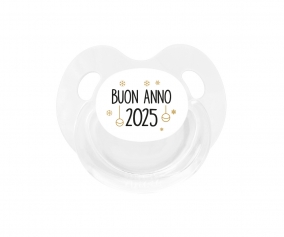 Succhietto Retro Bianco Buon Anno 2025