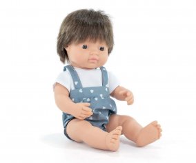 Brown-Haired Caucasian Doll My Friends & Me 38 cm