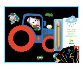 Cartes  Gratter Dcouvre les Vhicules