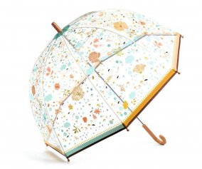 Parapluie Transparent Petites Fleurs