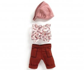 Set for Pomea Burgundy Doll