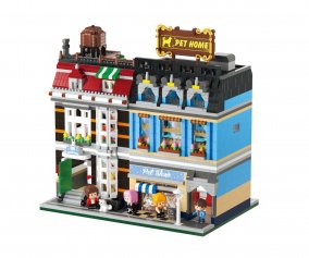 Construccin KOCO European Street Scene 3002 piezas