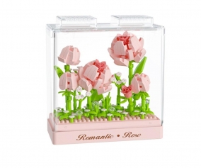 Construccin Mini KOCO Bloom Boutique Preserved Flowers Pink