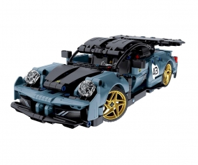 Black Remote Control Car Blue 449 Pieces