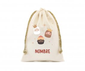 Small Bag with Customized NAME Three Wise Men