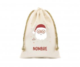 Small Bag PERSONALIZED NAME Santa