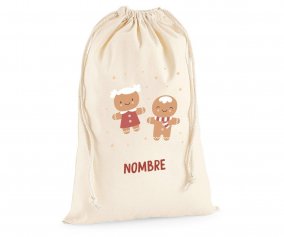 Large Bag PERSONALIZED NAME Gingerbread Cookies