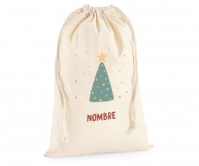 Large Bag Personalized NAME Christmas Tree