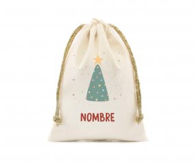 Small Bag CUSTOMIZED NAME Christmas Tree