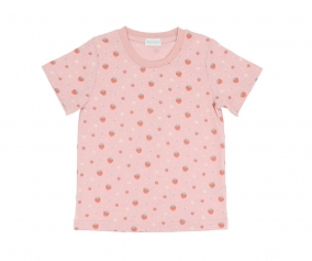 T-shirt Cotone Monnka Strawberries