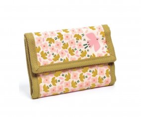 Portefeuille Oiseau Rose