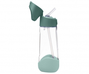 Tritan Bottle with Straw 600 ml Emerald Forest