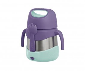 Thermos with Spoon / Fork 335 ml Lilac Pop