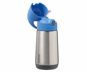 Bouteille Isotheme avec Paille 350 ml Blue Slate