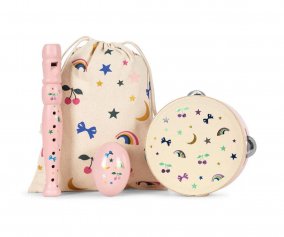 Set Msica Madera Rainbow Twinkle
