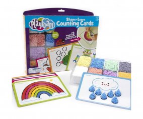 Playfoam Shape & Learn Counting Cards