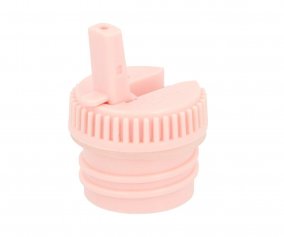 Tampa de garrafa de ao com bocal Cotton Pink