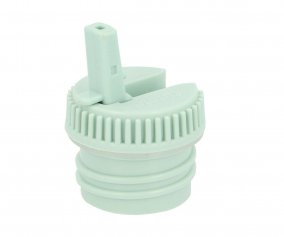 Tampa de garrafa de ao com bocal Sea Green