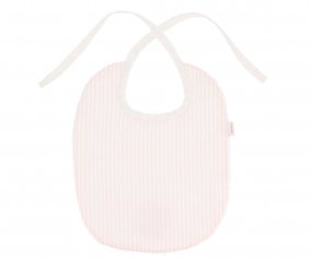 Bavoir en Coton Dorset Rose Personnalisable